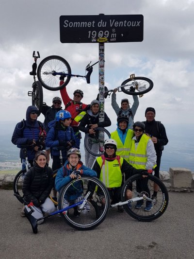Cycl'hop au sommet du Mont Ventoux